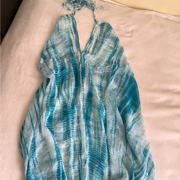 NWOT  Semi Sheer Swim Coverup Long - Picture 10 of 14